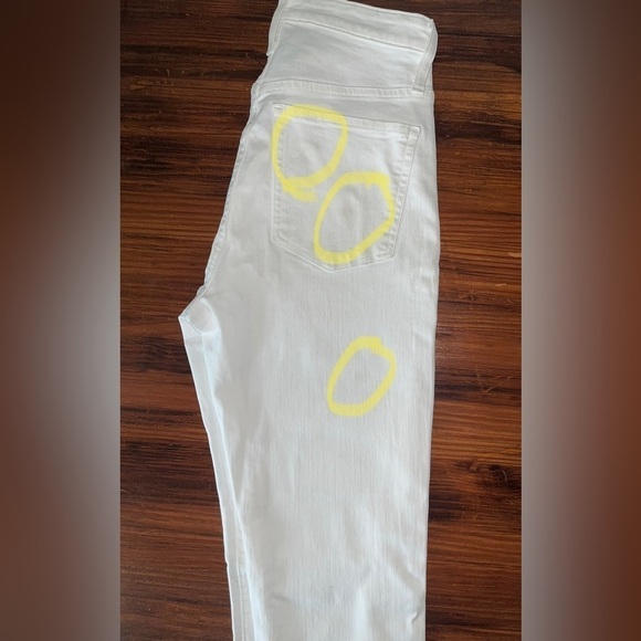 J. Crew Women’s Curvy toothpick jeans L4869 white 30 - Picture 4 of 6